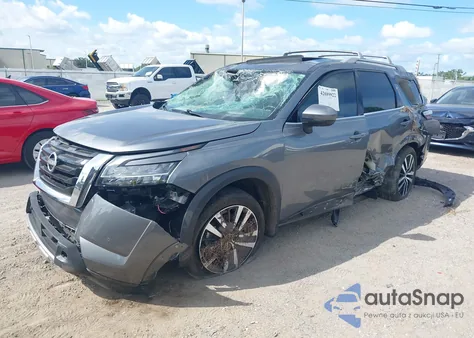 2023 Nissan Pathfinder Platinum 4Wd from USA, damaged, VIN 5N1DR3DK2PC273689